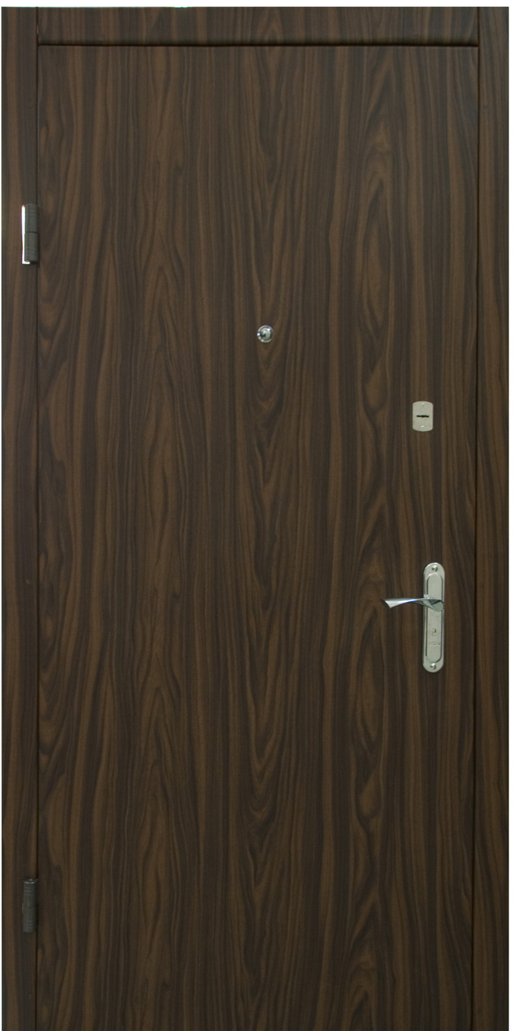 Входная дверь из металла для дачи (ламинат )